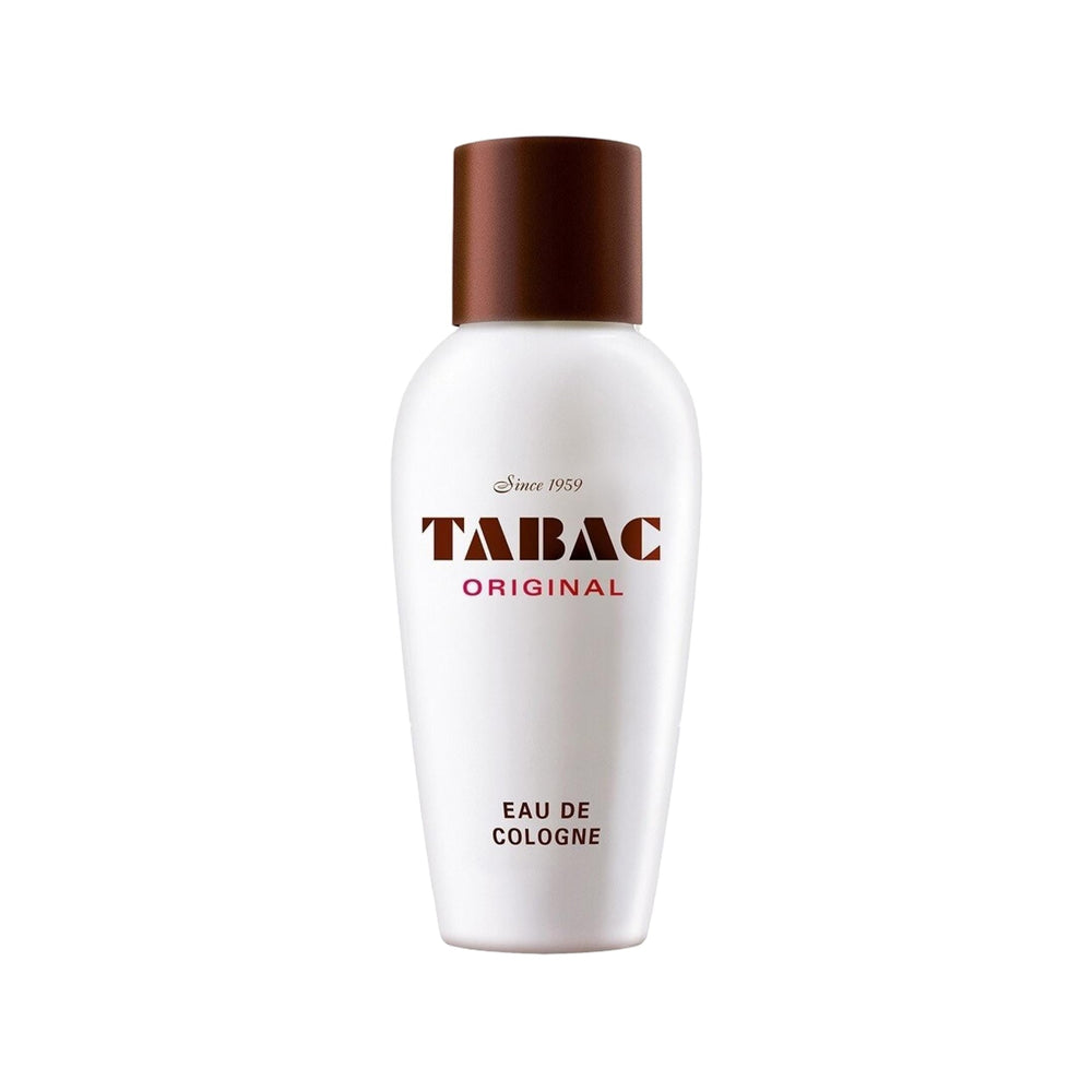 Tabac Original bottle top view shows timeless design for daily refinement.