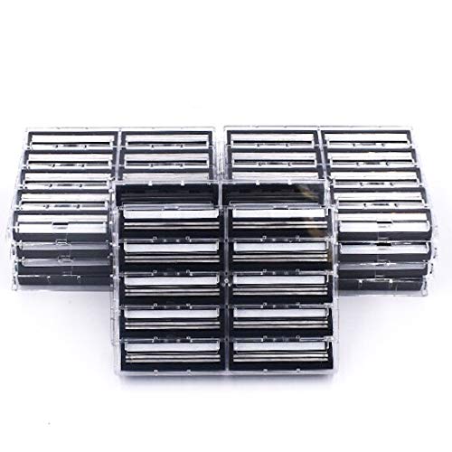 Taconic Shave 100 twin-blade cartridges bulk pack for long-lasting refills and savings.