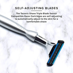 Taconic Shave durable heavyweight frame: reliable construction for years of use.
