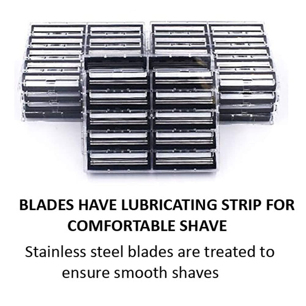 Taconic Shave lubricating strip cartridge in action for a comfortable, irritation-free shave.