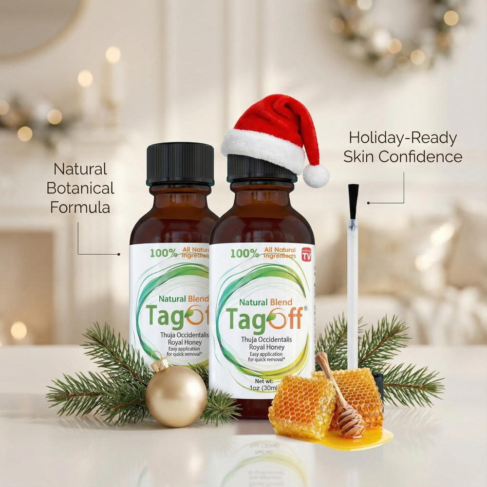 Tag Off Serum royal honey glow shot suggests natural replenishment.