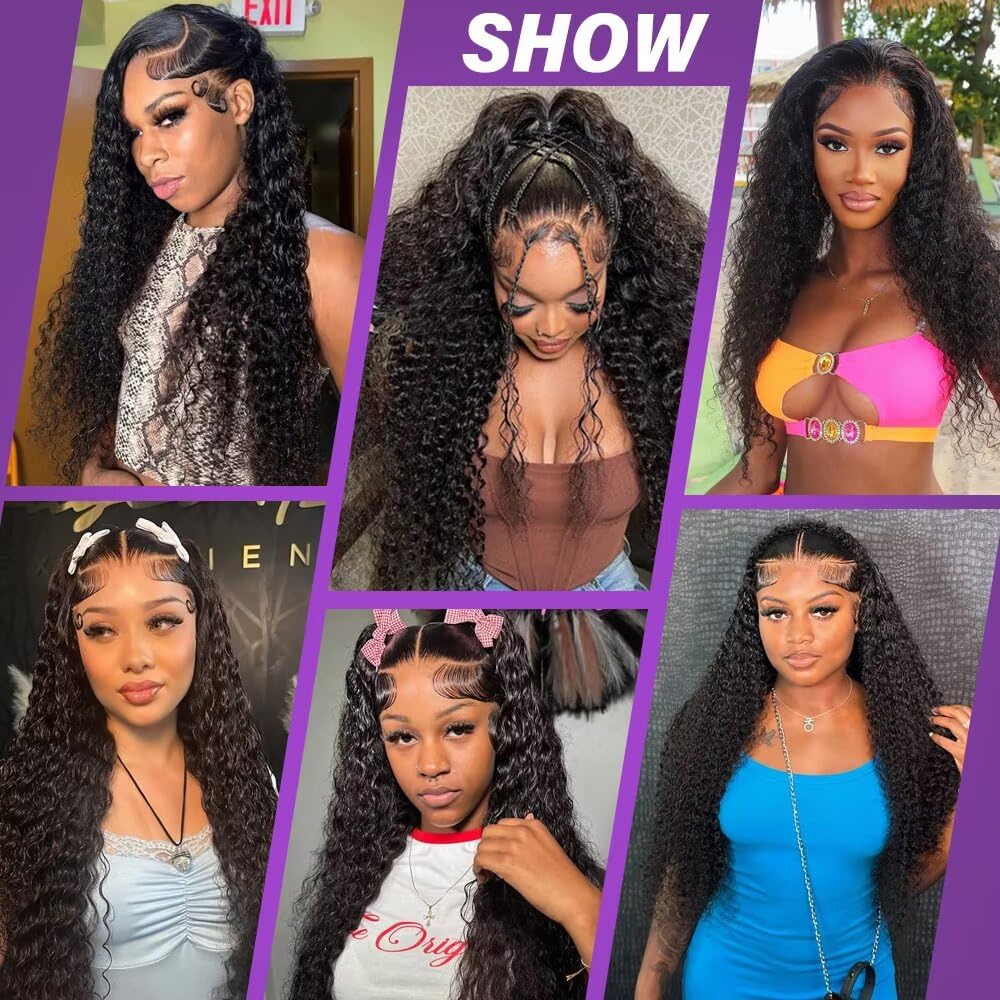 Tagota dyed-ready deep-wave wig ready for customization