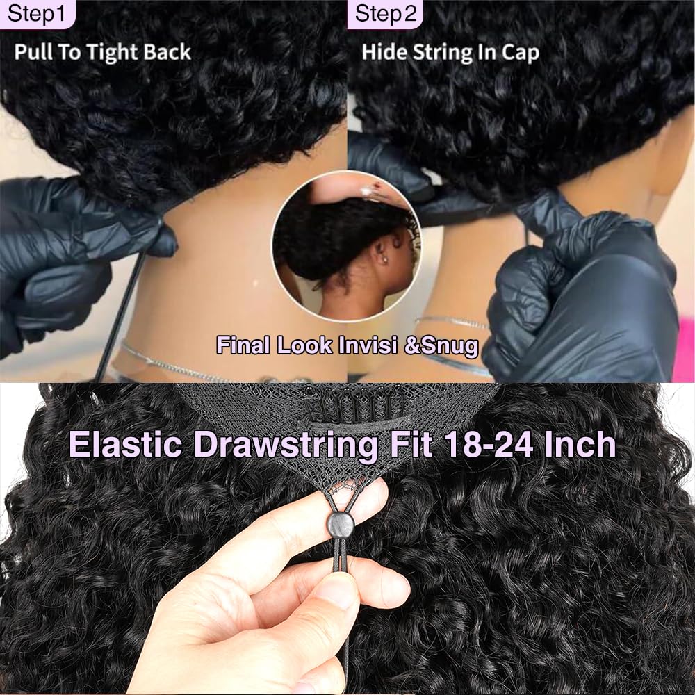 Tahikie curly wig full-volume style for bold everyday looks