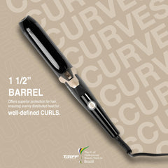 TAIFF Curves dual-voltage curling iron ready for worldwide styling