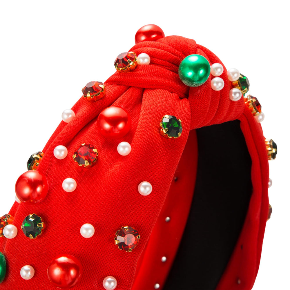 TailaiMei headband creates a polished party-ready hairstyle.