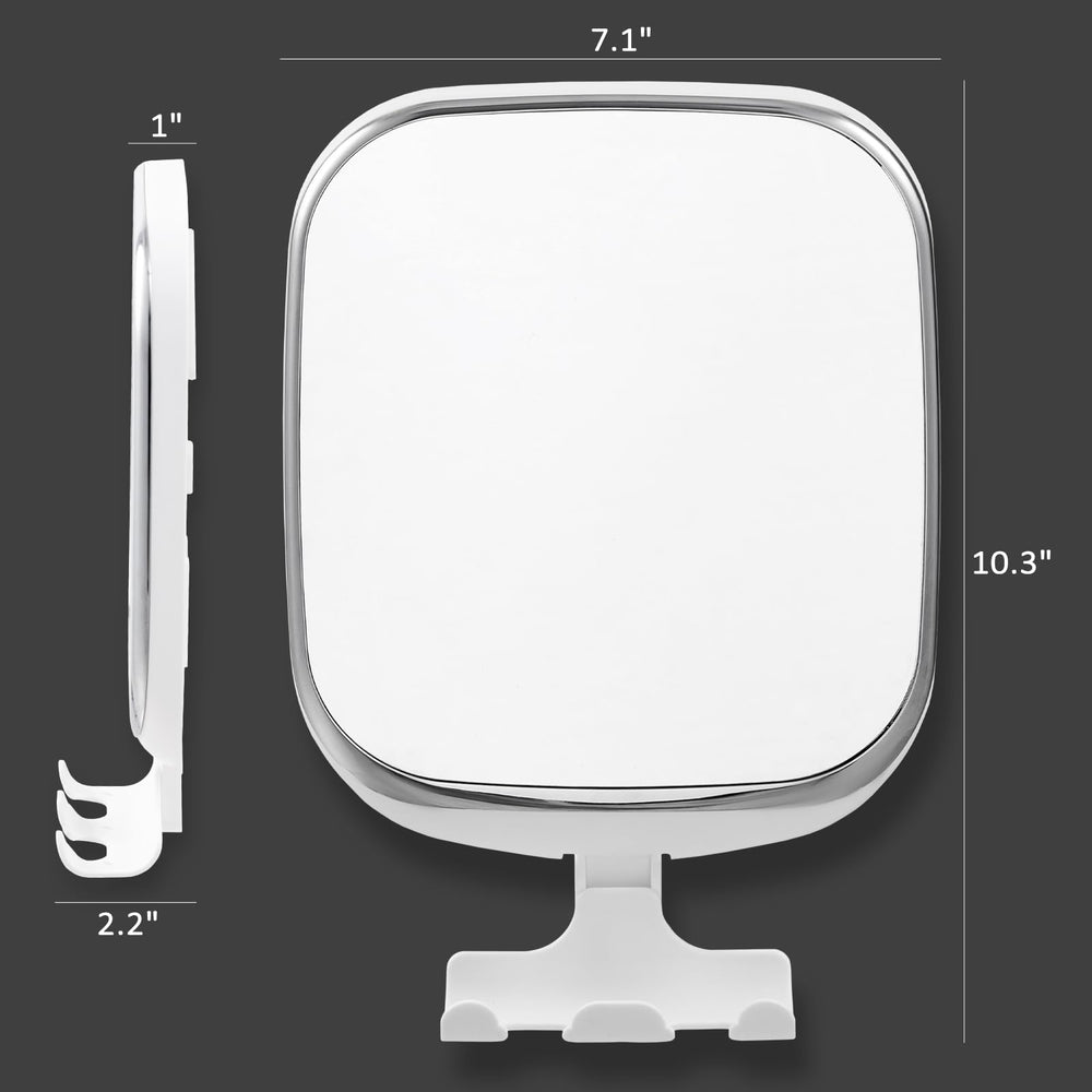 TAILI acrylic fogproof mirror provides a condensation-free clear reflection.