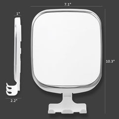 TAILI acrylic fogproof mirror provides a condensation-free clear reflection.