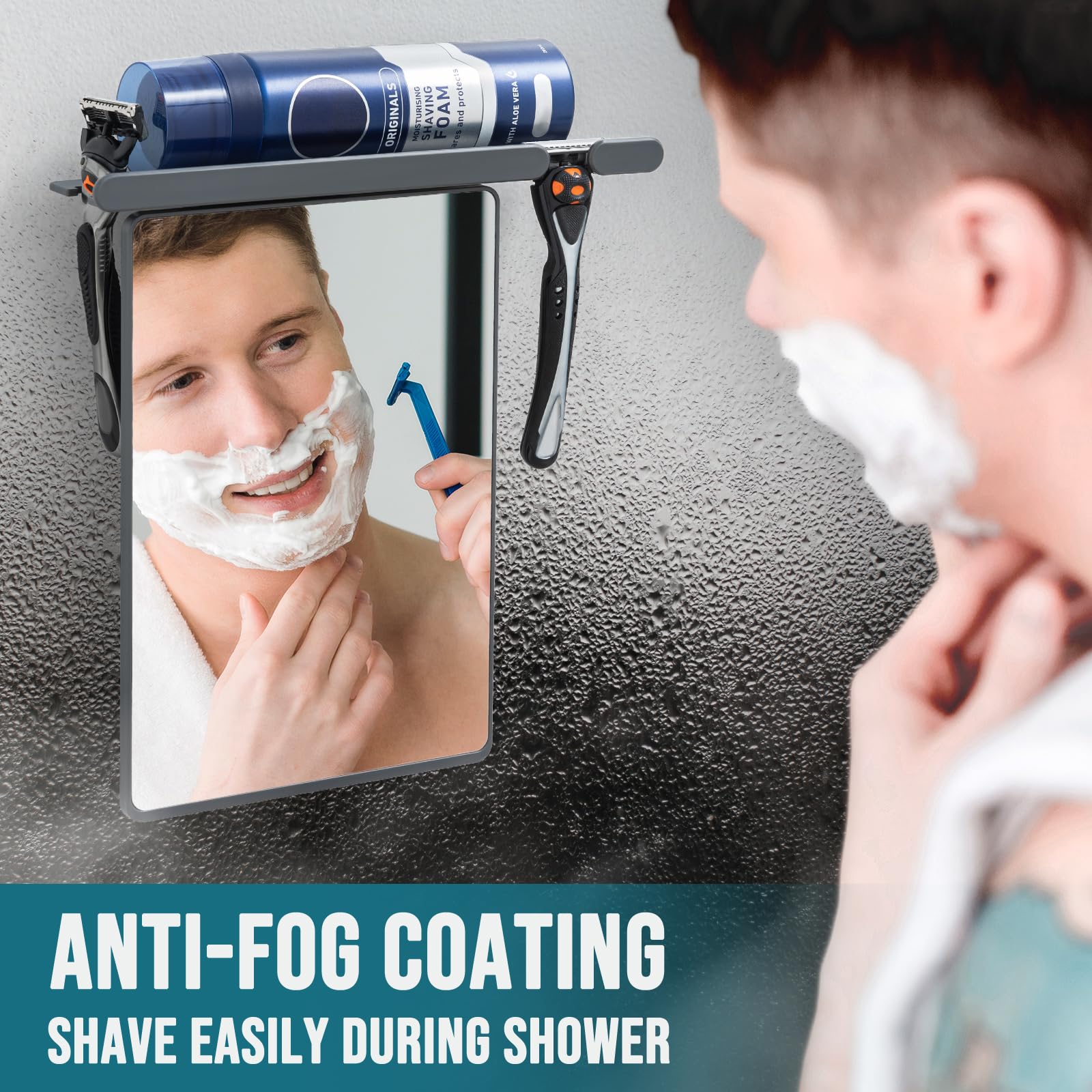 Taili removable suction design allows easy repositioning without residue.