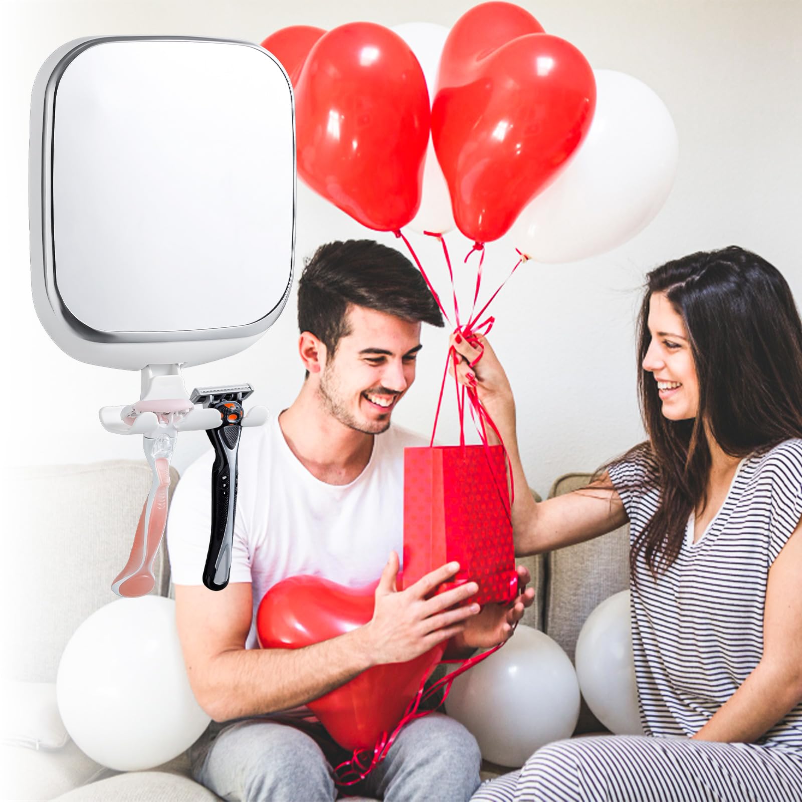 TAILI strong suction cup supports up to 11 lb on non-porous surfaces.