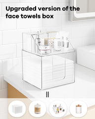 TAINESS U-shaped bottom opening enables easy towel extraction with no drawer space needed