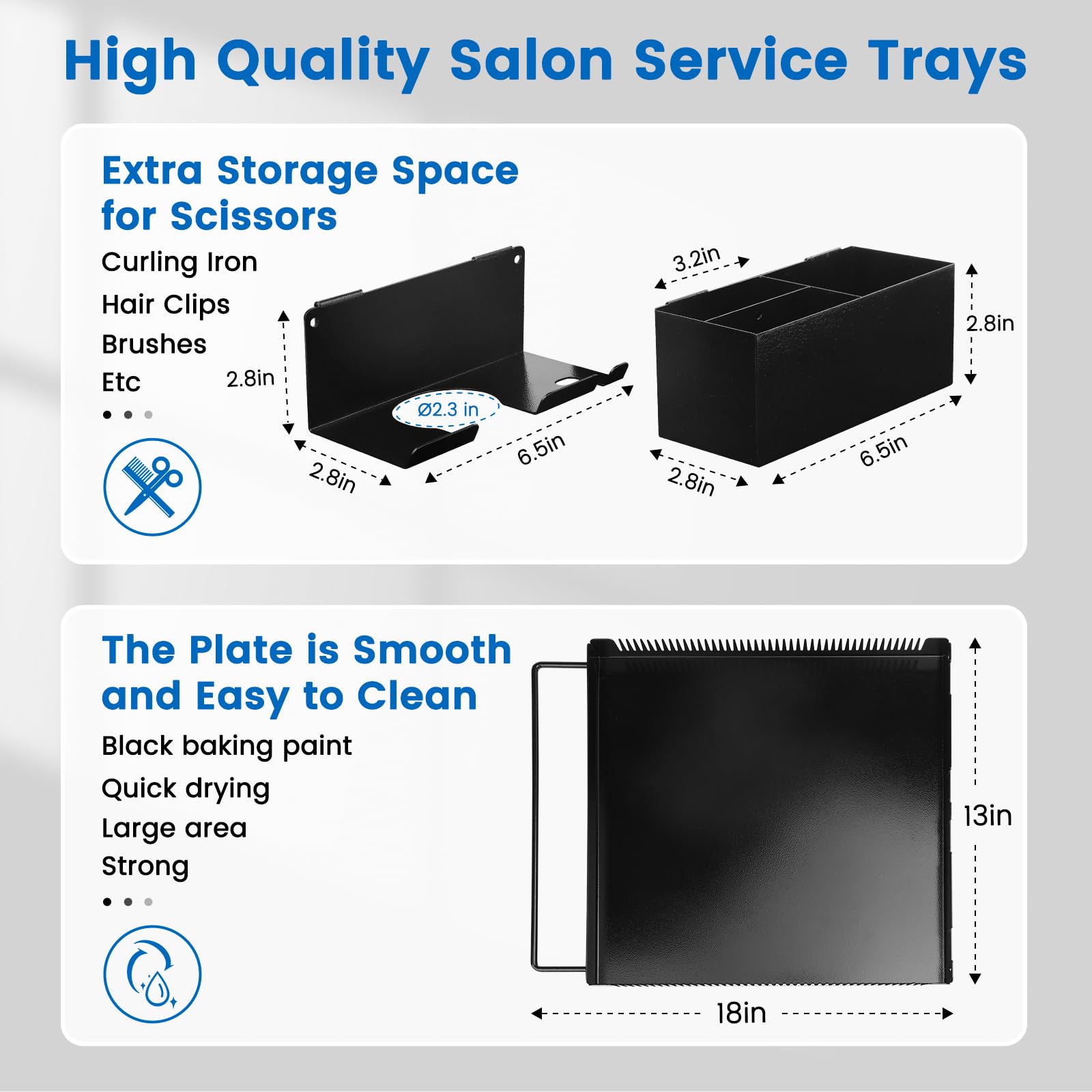 Takeashine hair-extension-tray braiding-edges shows convenient area for coloring and extensions.
