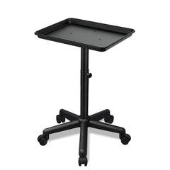 Takeashine salon tray cart with adjustable height for ergonomic styling and easy reach.