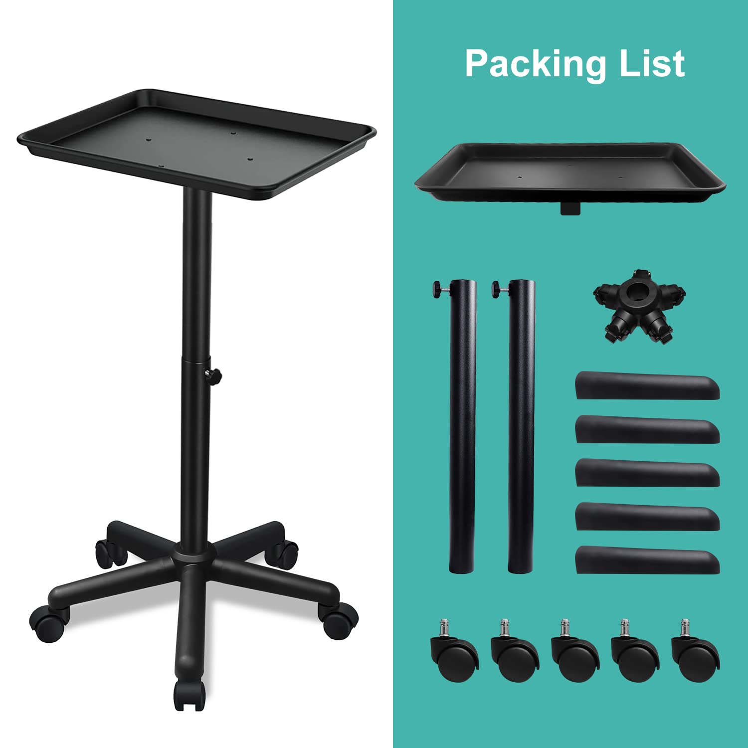 Takeashine easy-clean design supports quick sanitization between appointments.