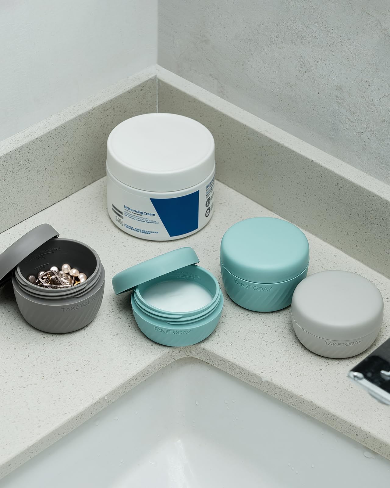 TakeToday Apricot gray Morandi colors add style to your travel kit