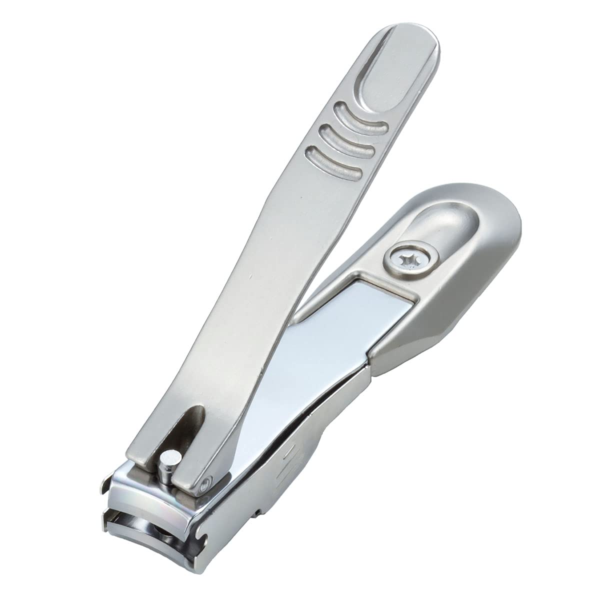 Takumi no Waza Green Bell nail clipper on dresser shows elegant design and convenience.