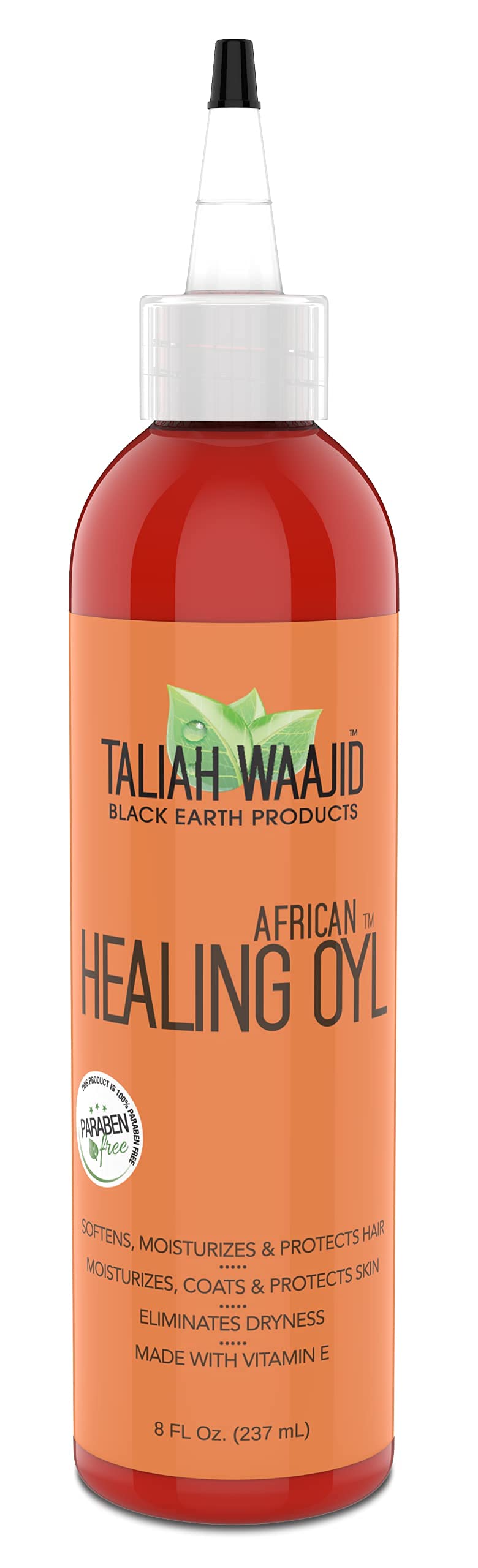 Taliah Waajid African Healing Oyl used on body to moisturize dry skin.