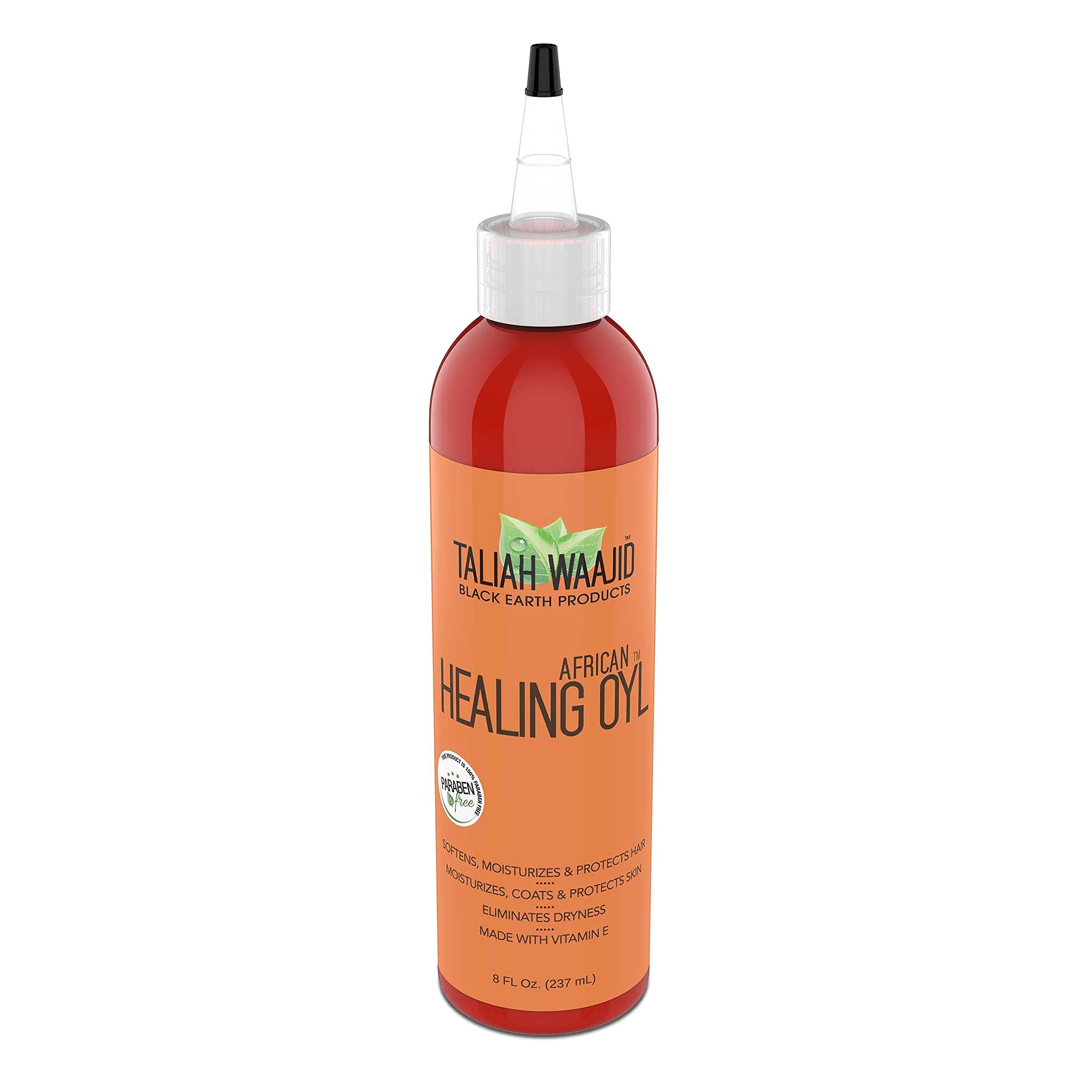 Taliah Waajid African Healing Oyl hot oil treatment for scalp nourishment.
