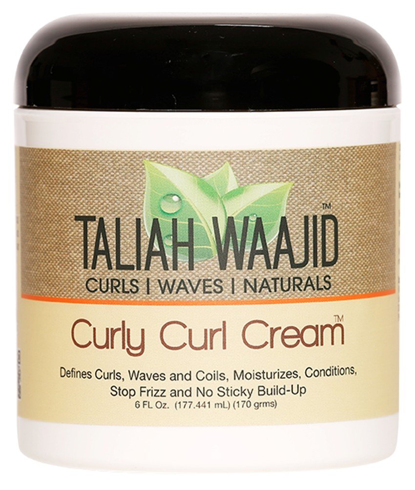Taliah Waajid Curly Curl Cream 6oz 3Pack bottle defining curls and controlling frizz