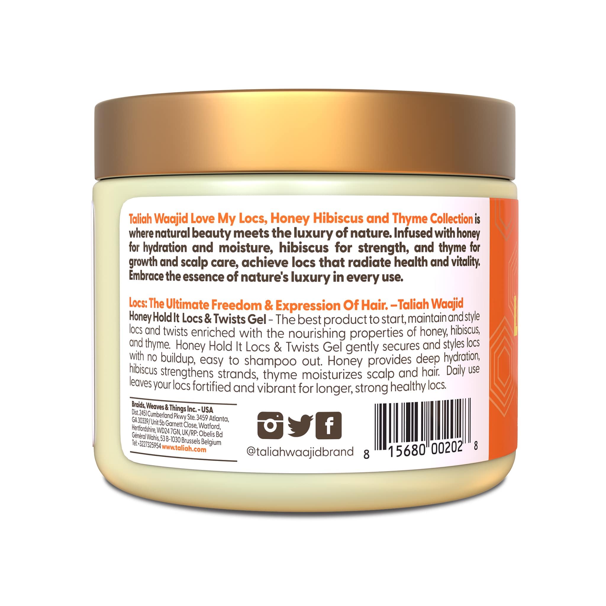 Love My Locs gel application demonstrates buildup-free styling for textured locs