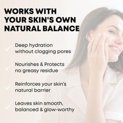 TALLOWRX unscented lotion jar demonstrates fast-absorbing non-greasy formula.