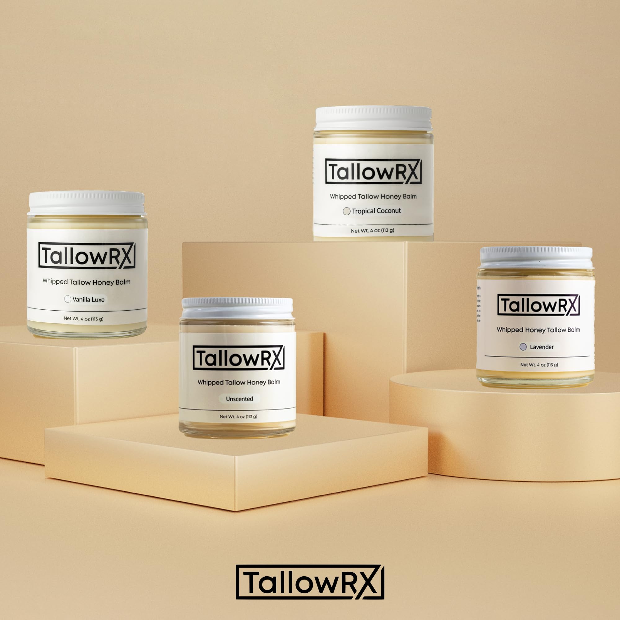 TALLOWRX whipped-tallow application on forearm demonstrates quick absorption and balanced moisture.