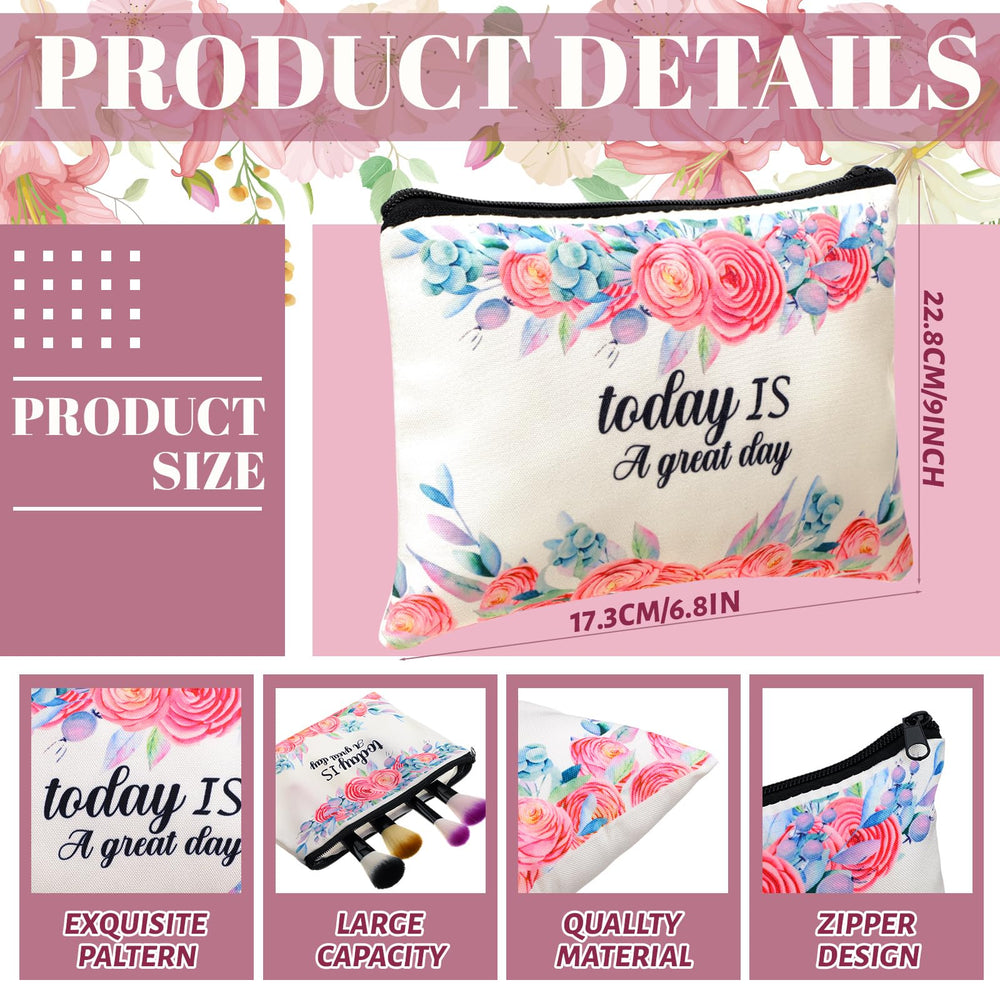 Talltalk reusable cosmetic bag helps keep lipstick and blush tidy.