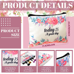 Talltalk reusable cosmetic bag helps keep lipstick and blush tidy.