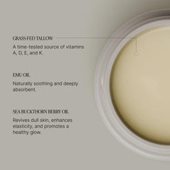 TALOVA emu oil bottle highlights premium skin comfort and nourishment.