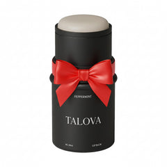 TALOVA peppermint tallow lip balm tube delivers smooth, long-lasting hydration.