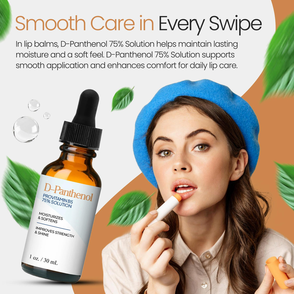 Talsen D-Panthenol75 cosmetics-packaging signals cosmetic-grade quality for external use.