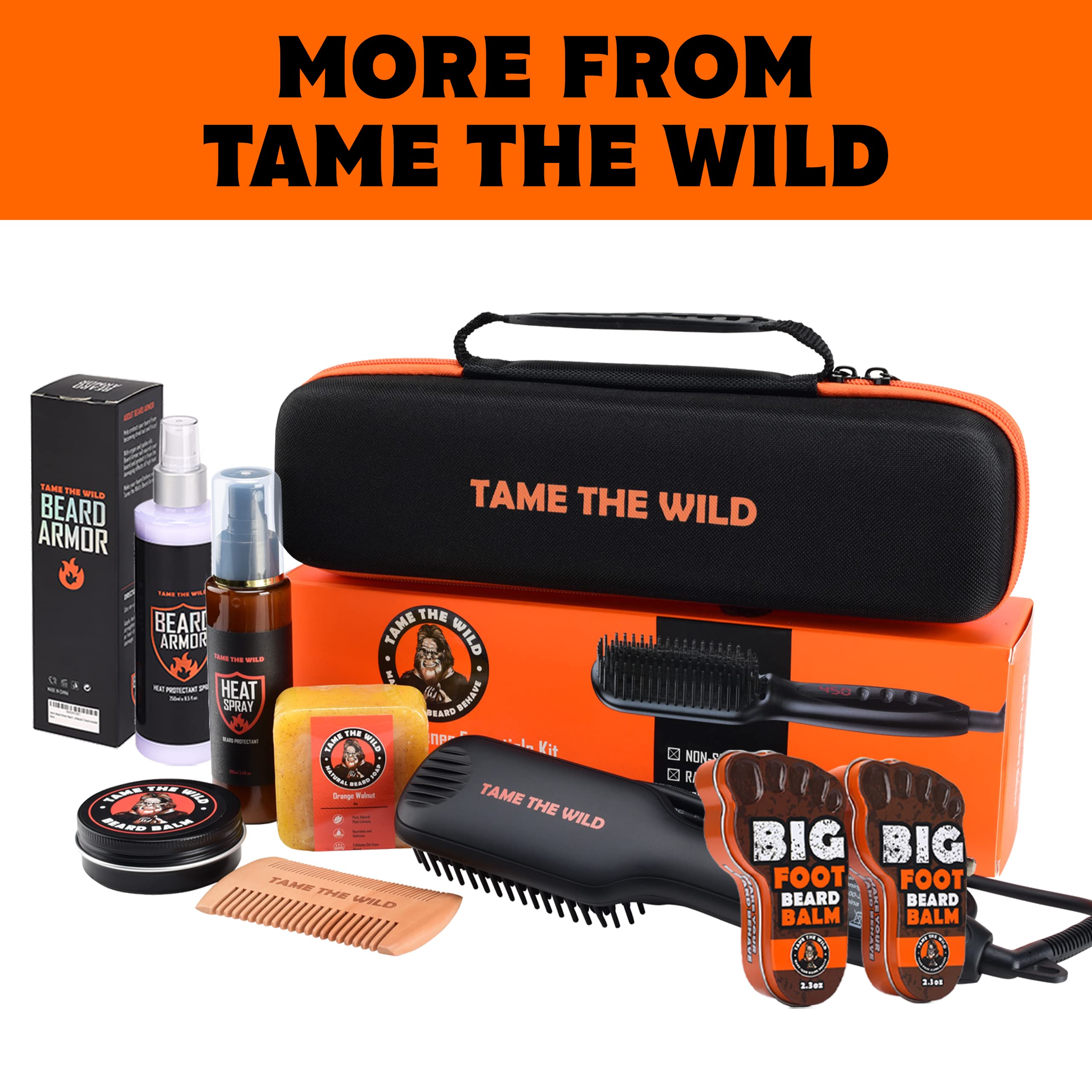 TAME The Wild works on all hair types for versatile grooming.