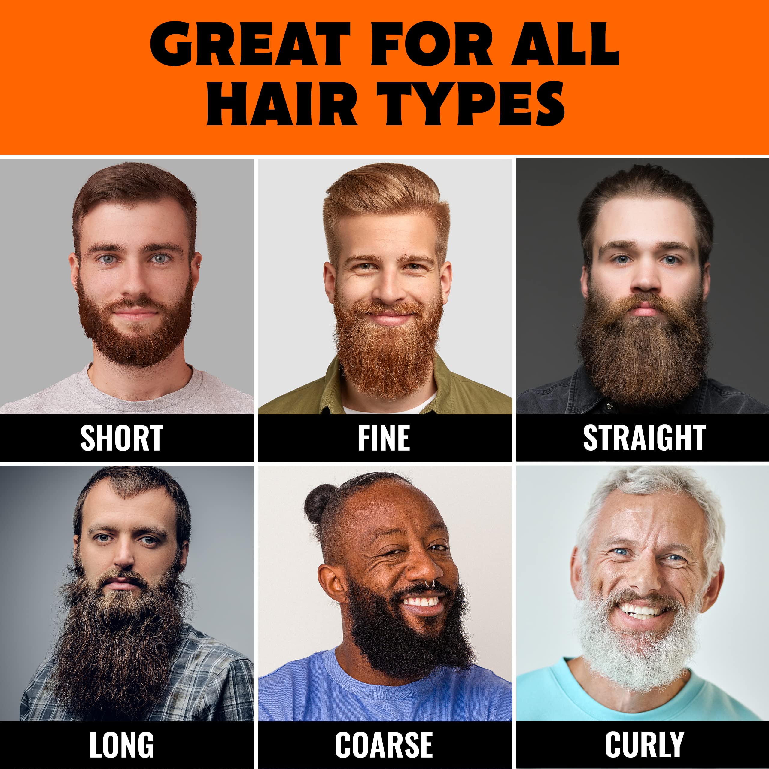 Tame The Wild Beard Brush Adjustable Temps customize heat for different textures