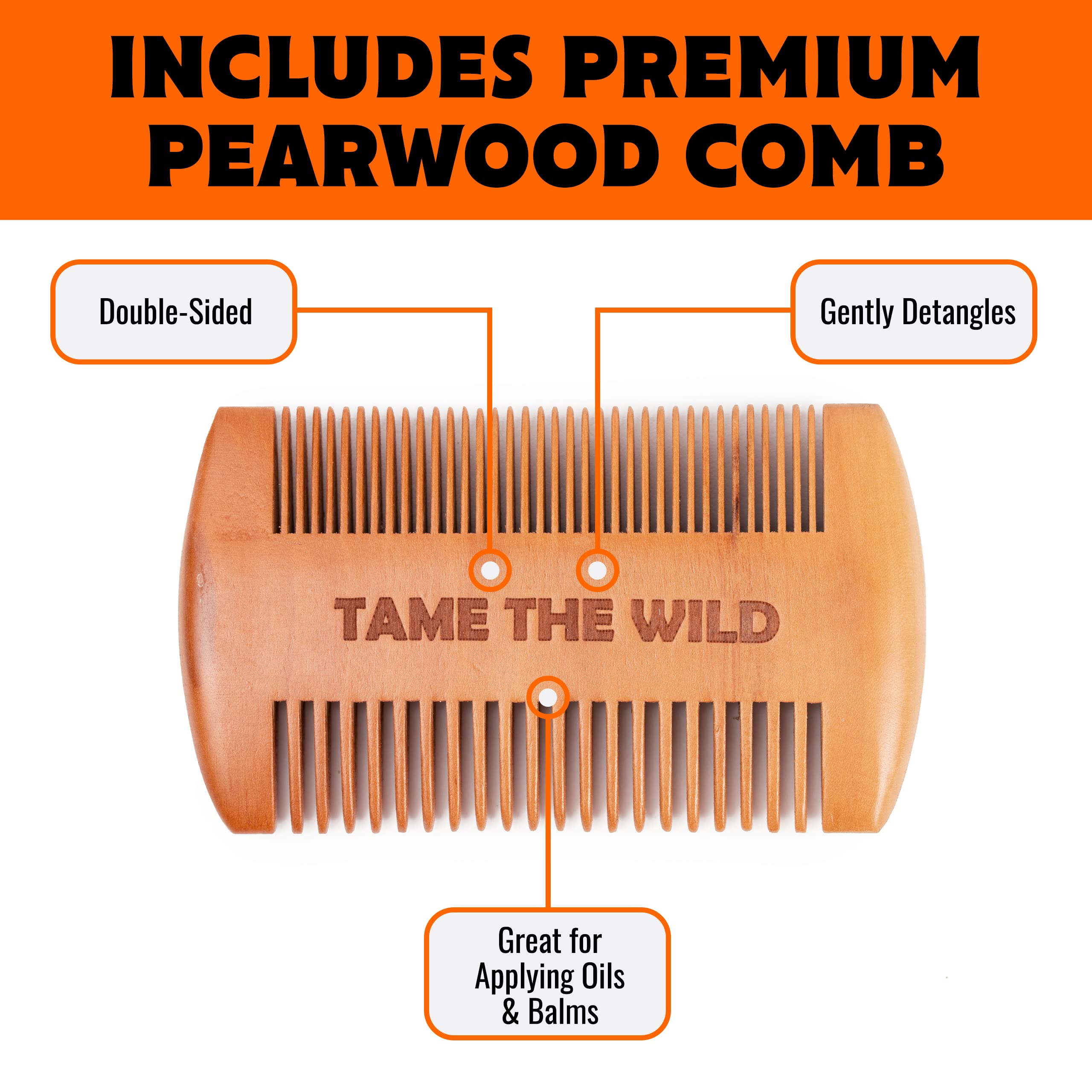 TAME The Wild ceramic bristles provide gentle, efficient styling experience.