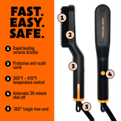 Tame the Wild heat protectant spray guards fibers during styling