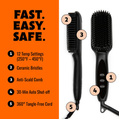Tame The Wild Pro Beard Grooming Kit beard balm nourishes and softens for comfortable wear.