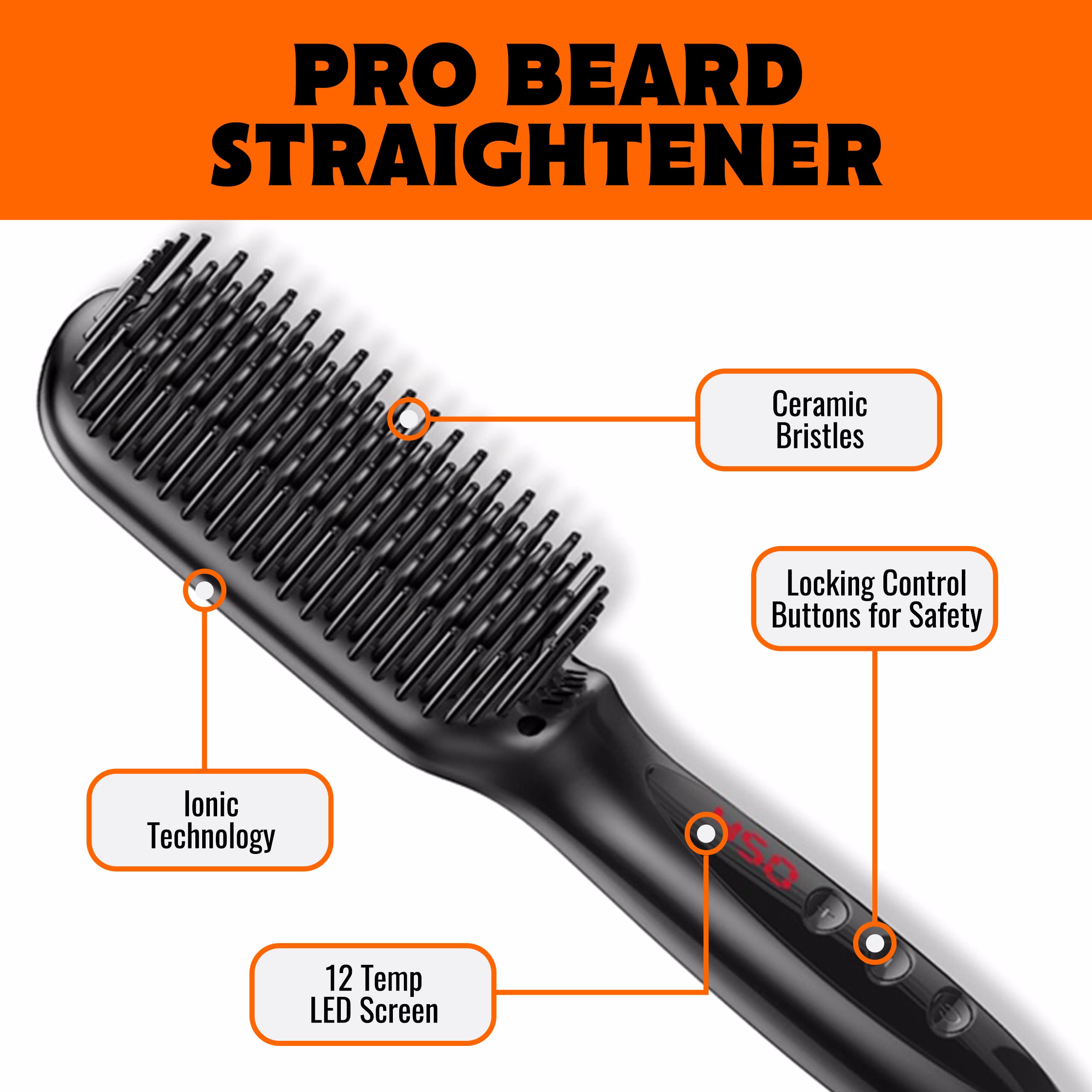 Tame The Wild Pro features anti-scald housing for safe grooming and comfortable use.