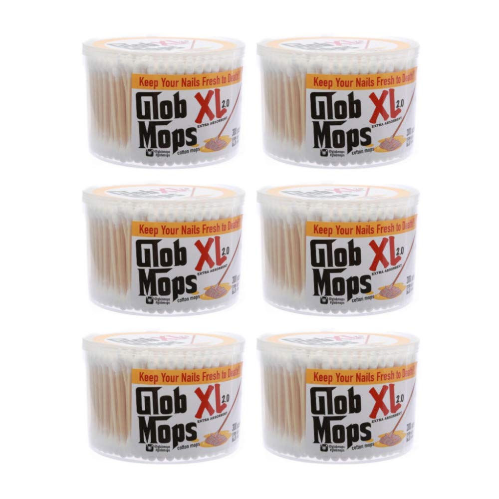 TAMRAN Glob Mops XL close-up shows tight wound cotton for residue-free precision cleaning