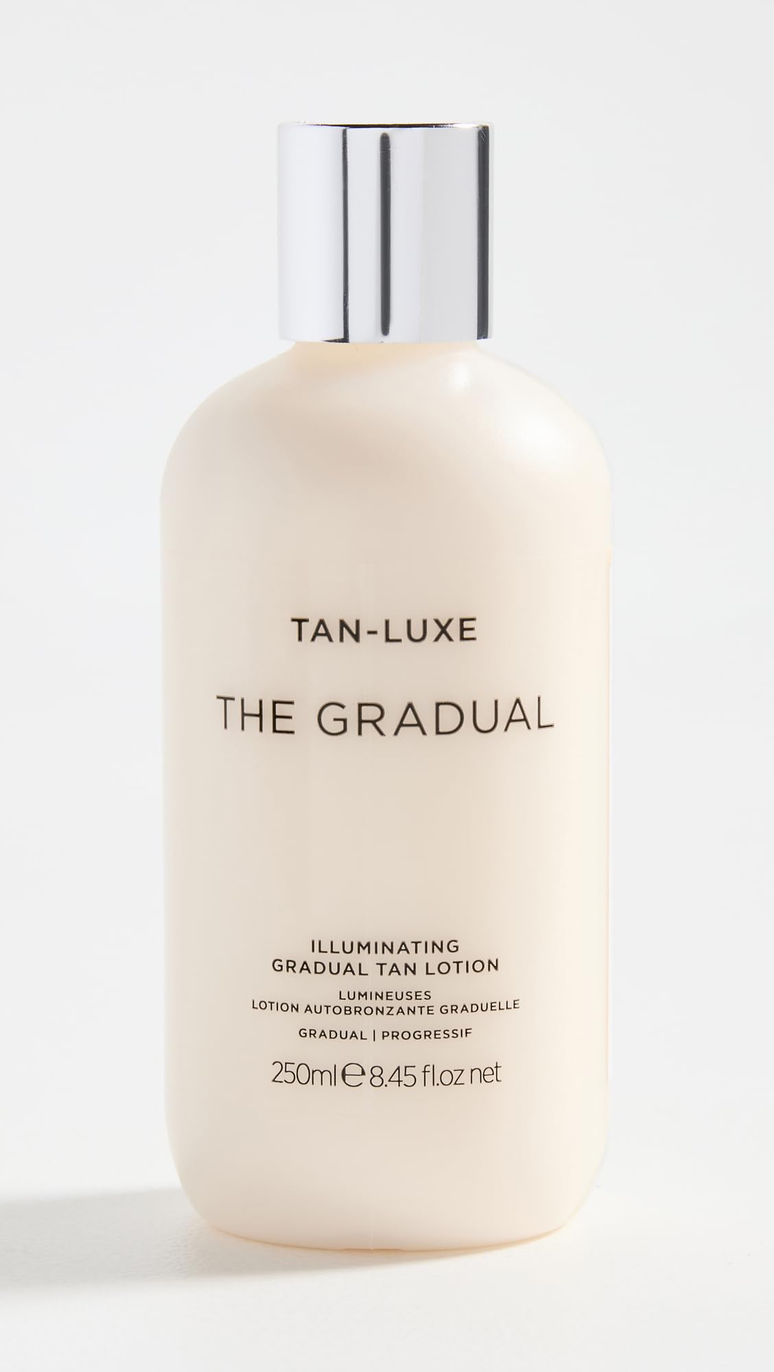 Tan-Luxe Gradual application on hand shows hydrating, streak-free use