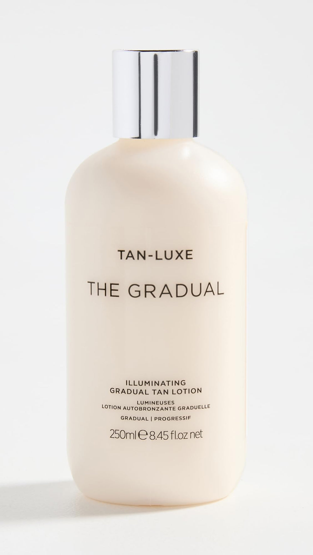 Tan-Luxe Gradual application on hand shows hydrating, streak-free use