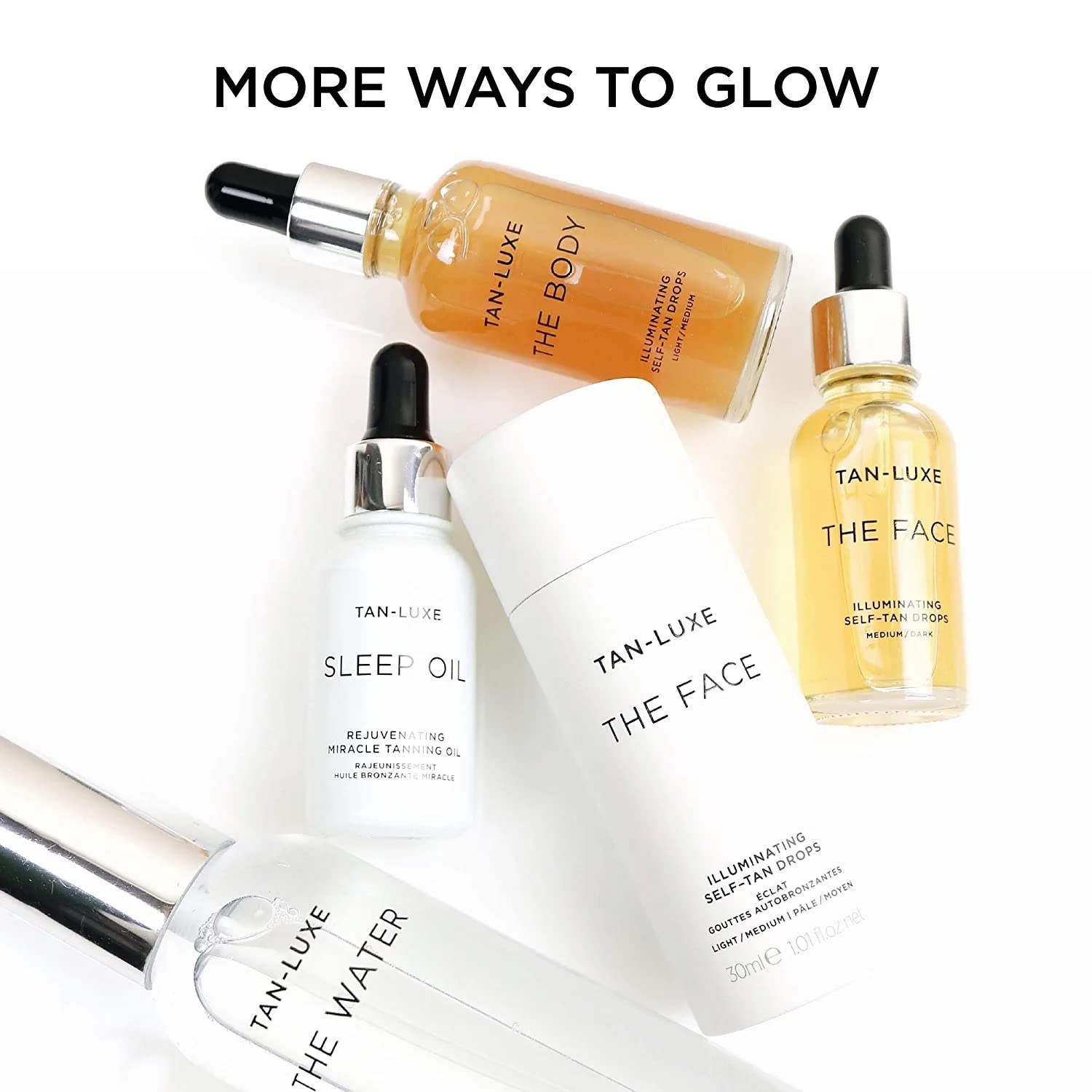 Tan-Luxe Gradual ingredients highlight raspberry seed oil for conditioning