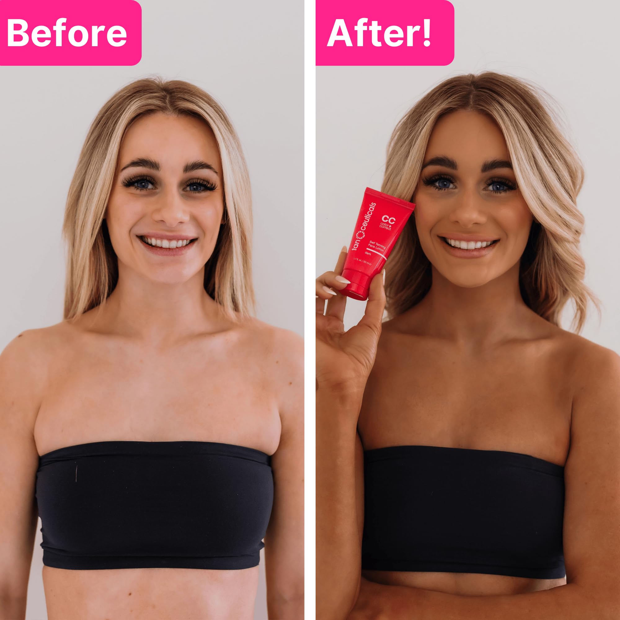 Tanceuticals Facial Self Tanner dry time—dries quickly for faster daily routines
