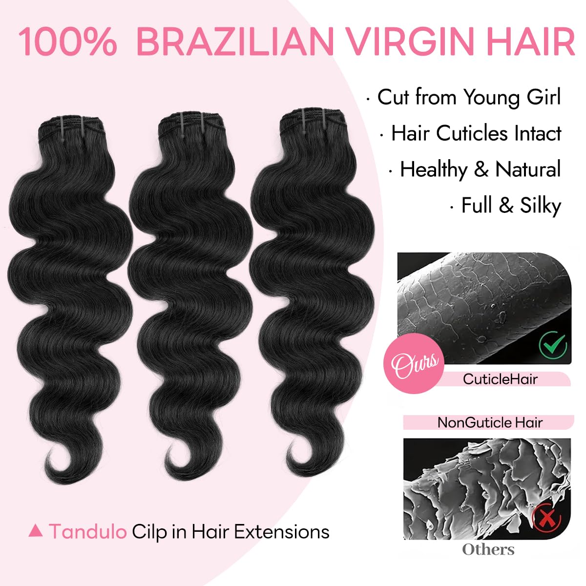 Tandulo 18-clip set closeup shows secure, rust-free clips