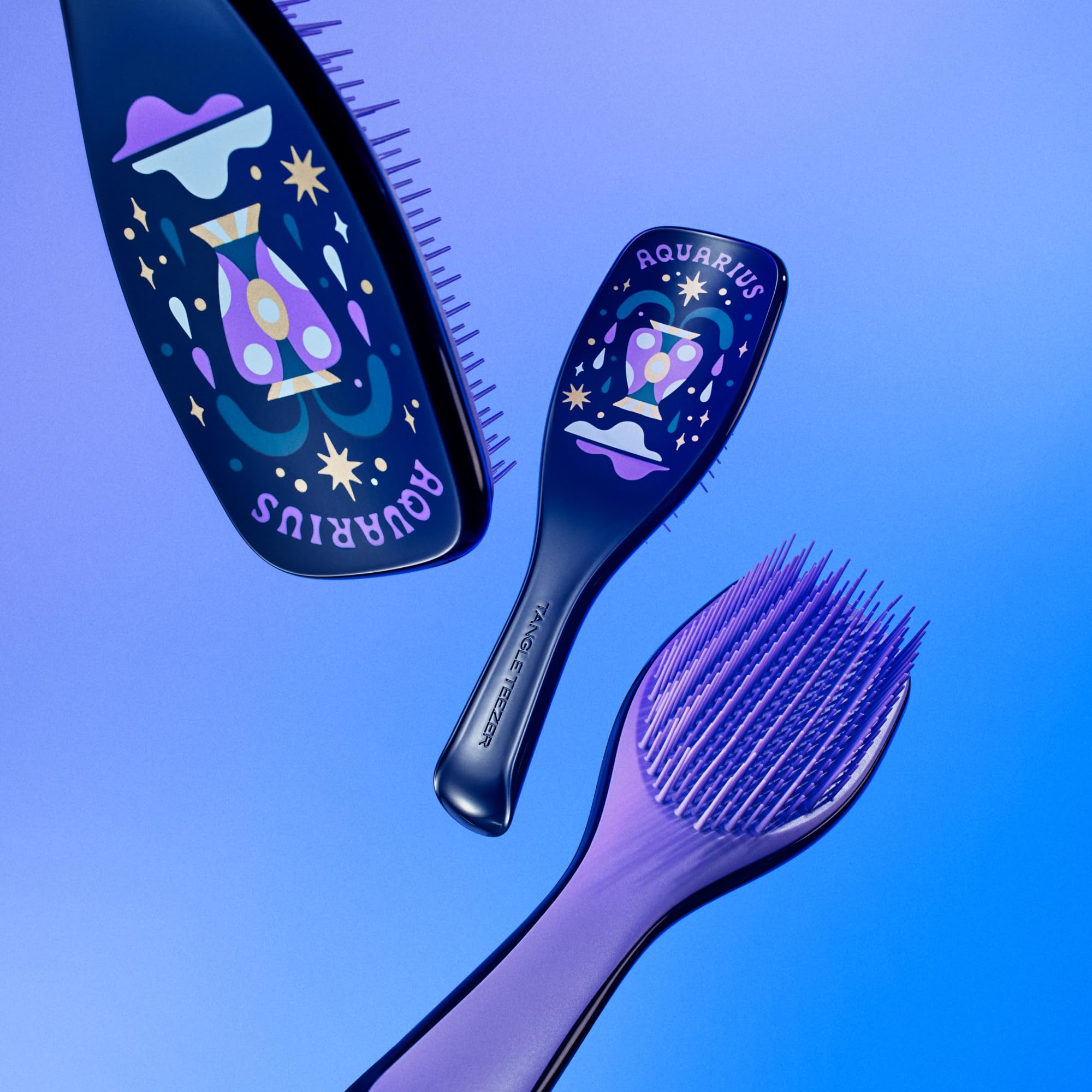 Tangle Teezer breakage-reduction haircare angle with gentle detangling.
