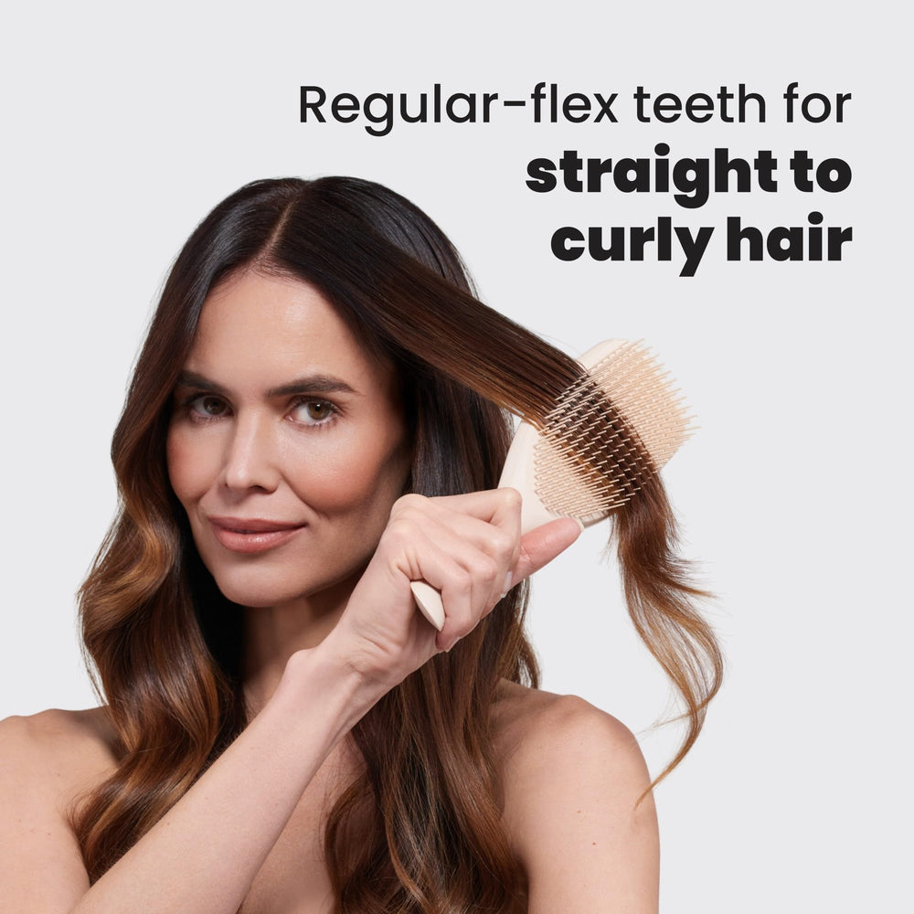 Tangle Teezer Large Ultimate Detangler removing knots without pulling