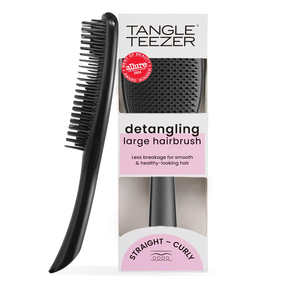 Tangle Teezer Large Ultimate Detangler paddle helps smooth knots on long hair