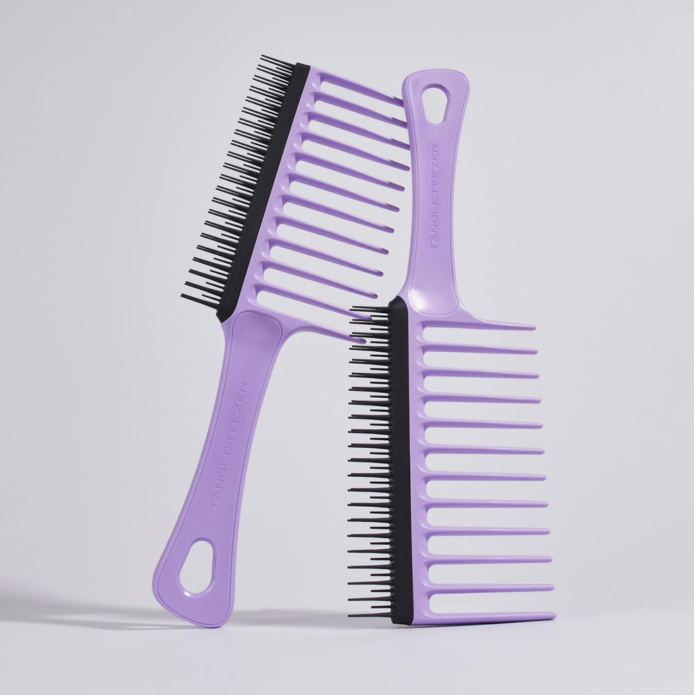 Tangle Teezer packaging transition lilac, sustainable look