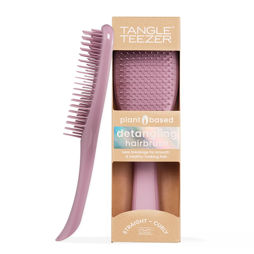 Tangle Teezer Plant-Based Ultimate Detangler Brush front view eases detangling for all hair types.