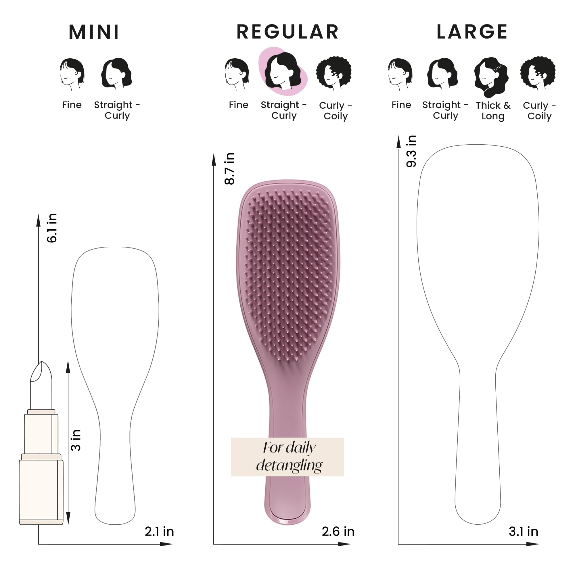 Tangle Teezer Plant-Based Ultimate Detangler Brush packaging emphasizes sustainability.