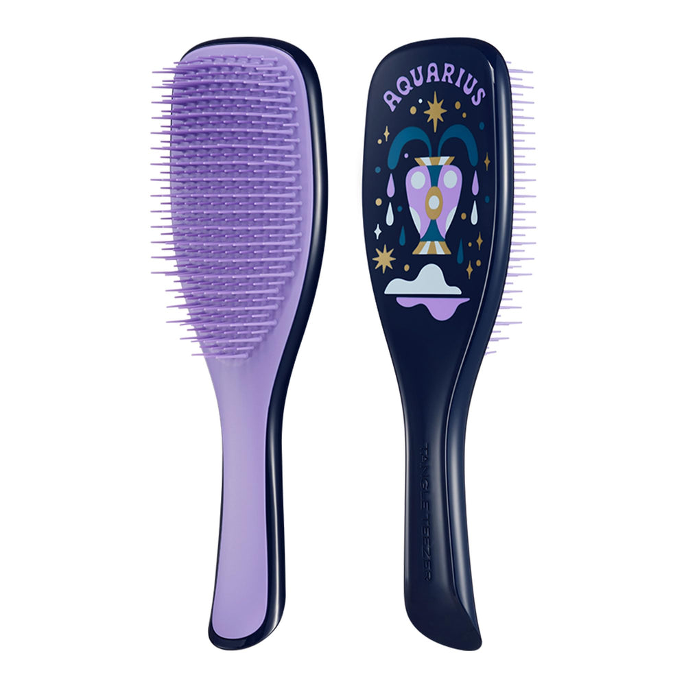 Tangle Teezer shower-brush application distributing conditioner through hair.