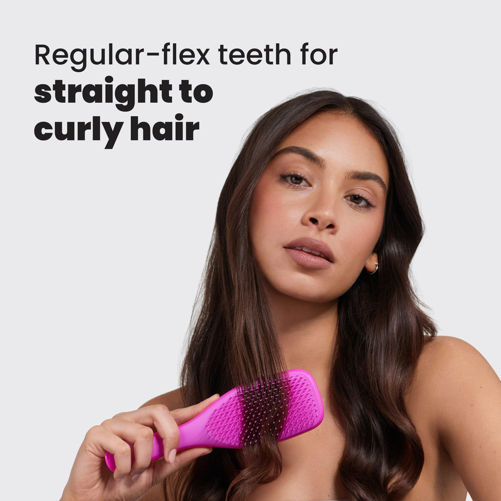 Tangle Teezer smoothing teeth close-up minimizing frizz and breakage